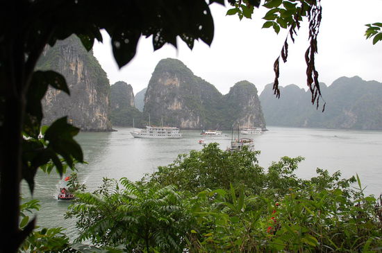 Ausblick vor der Höhle