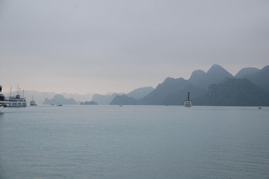 In der Morgendämmerung