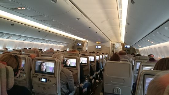 Blick von meinem Platz