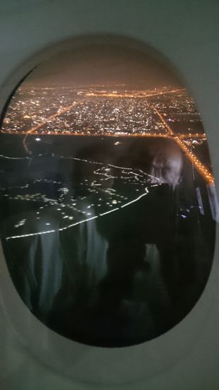 Dubai im Anflug