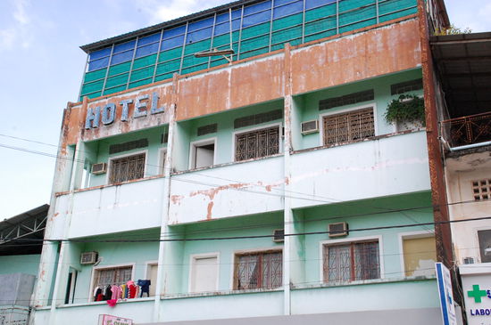 Nein, hier wohnen wir zum Glück nicht 