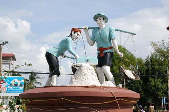 Das Salzarbeiter Denkmal