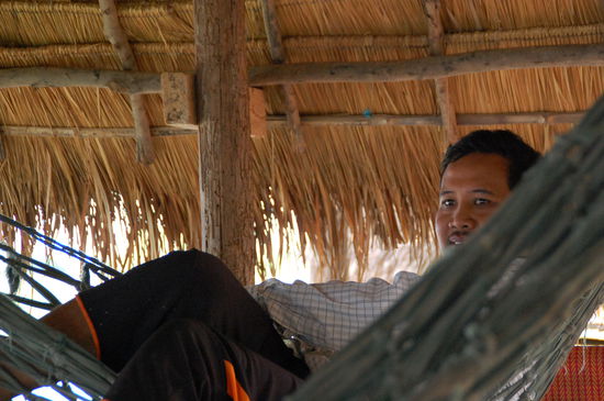 Ali, unser Fahrer, braucht ne Pause 