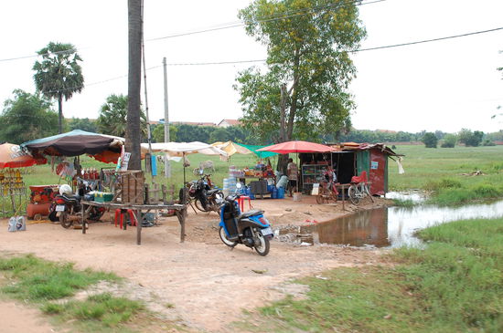 So sieht es überall am Strassenrand aus