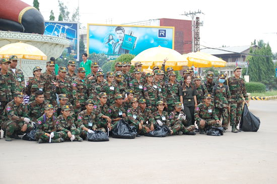 Auch Einheimische posieren für die Kamera