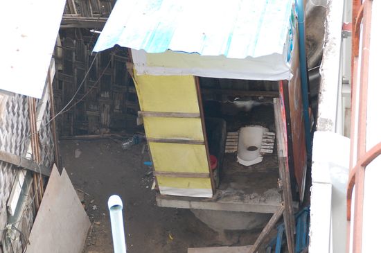 Ausblick aus unserem Zimmer im Tiger One Hotel