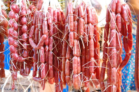 Luftgetrocknete kennt man hier auch 