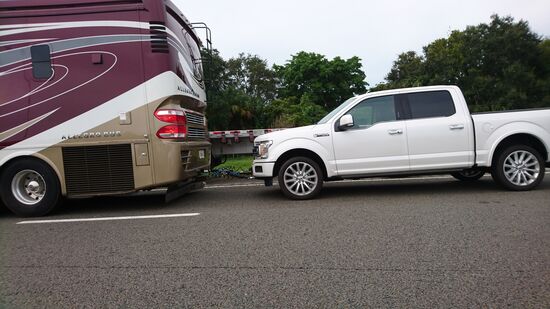 Blinker, Bremslicht funktioniert wie beim ganz normalen Anhänger.
