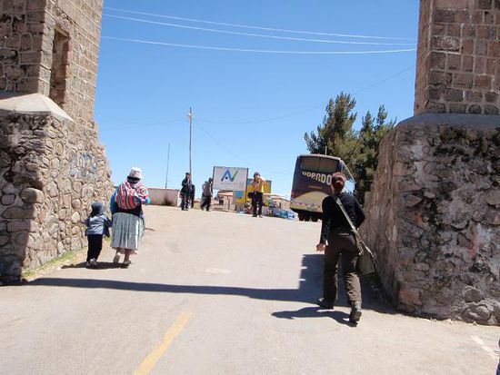 Grenzueberquerung von Peru nach Bolivien