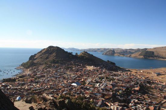 Copacabana - Blick vom Inkaobservatorium