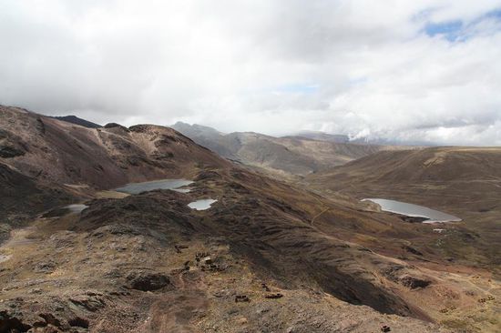 Aussicht auf das ehemalige Minengebiet