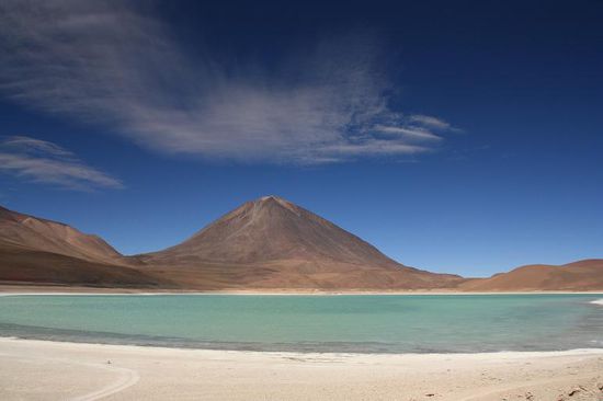 Laguna Verde mit Licancabur