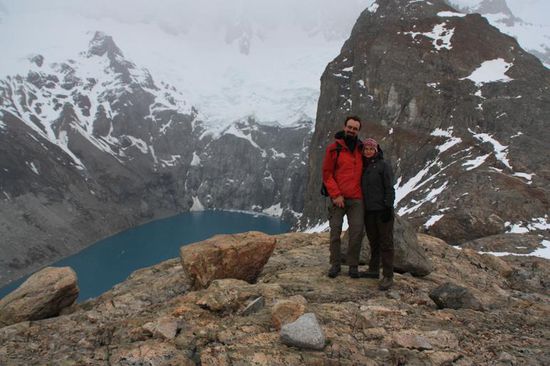 Am Aussichtspunkt, ohne Aussicht