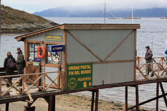 das südlichste Postamt