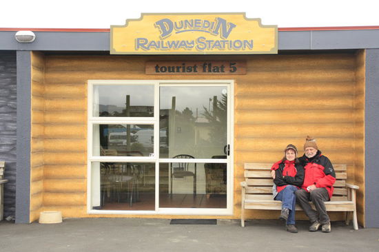 Übernachtung auf dem Bahnhof