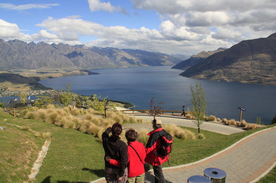 Die Aussicht ist wunderbar