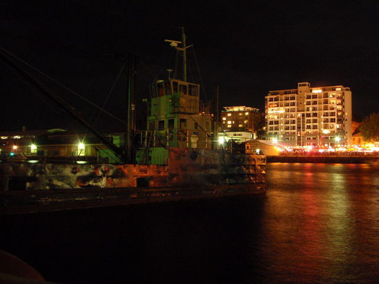 Silvester im Hafen