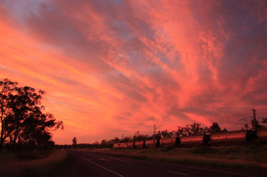 Super Sonnenuntergang