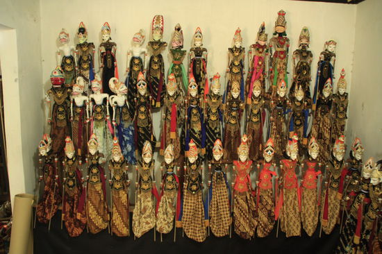 Puppenkunst aus Java