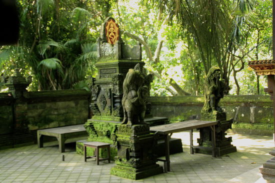Tempel im Monkey Forest