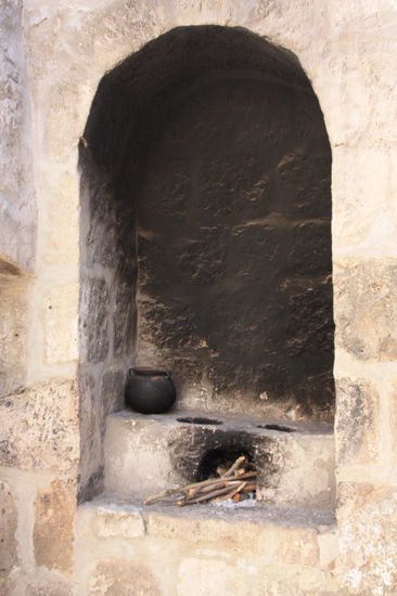 Kochstelle fuer eine Nonnezelle