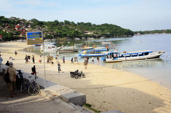 Abreise von Lembongan