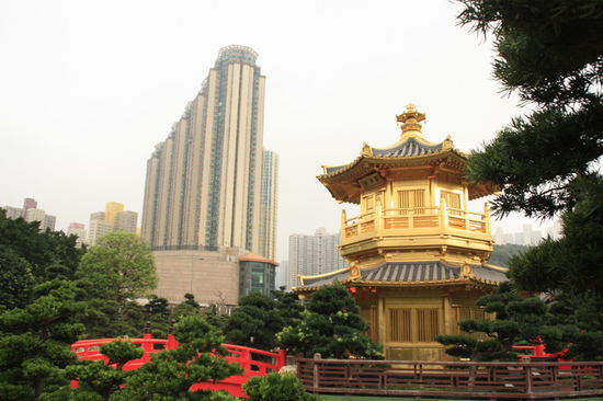 Goldener Temple (Nan Lian Gärten)