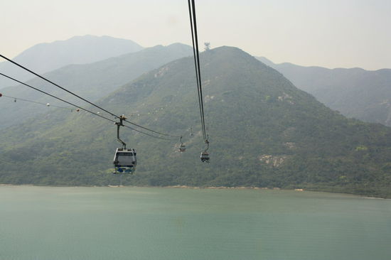 Gondelbahn zum sitzenden Bhudda