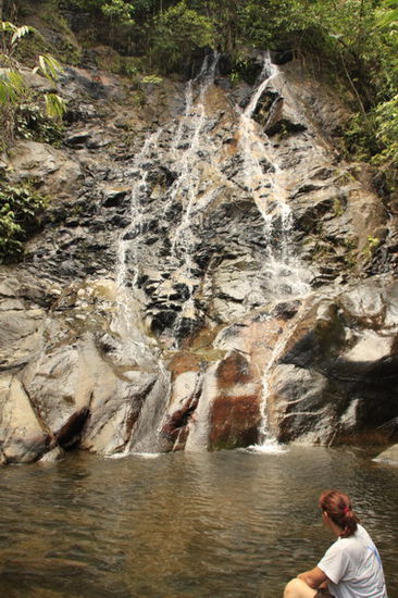 Wasserfall, einer von vielen