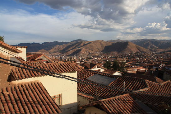Ausblick von der Dachterasse