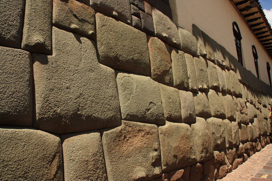 Mauerwerk der Inka - fugenlos