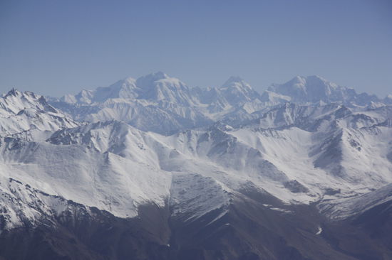 gute Aussicht, nicht nur in der Business Class