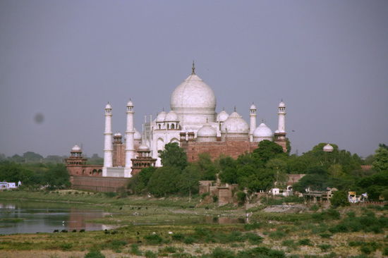 Blick vom Agra Fort