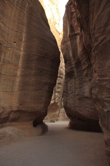 Canyon - Siq, der Eingang zur Stadt der Nabatäer