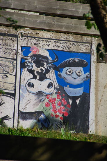 Noch eine Hochzeit - hier heiratet die Milch den Käse...