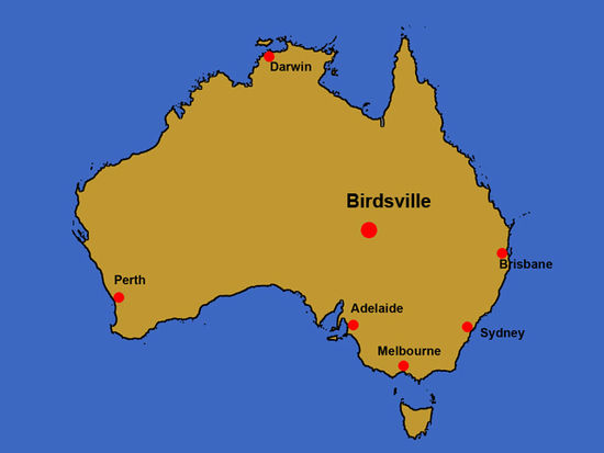 Australien Reisebericht Wo  liegt  eigentlich Birdsville 