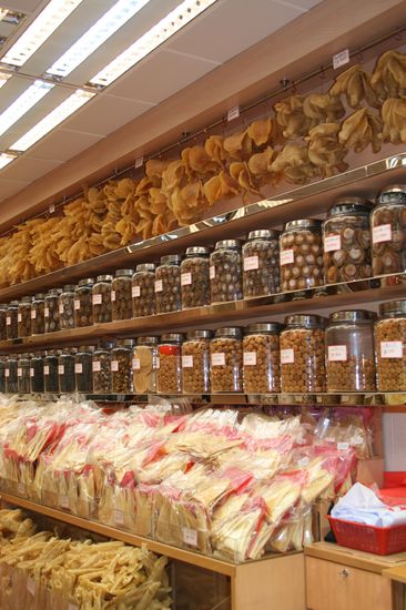 Meerestiere und Haifischflossen im Angebot!!!!