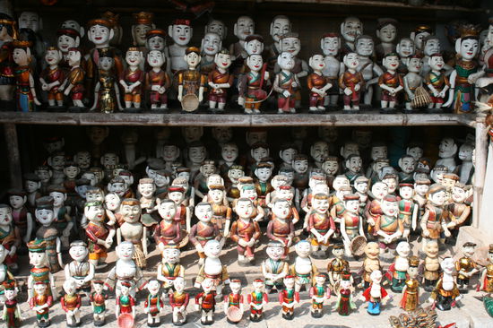 Die Darsteller im Wassertheater!!!