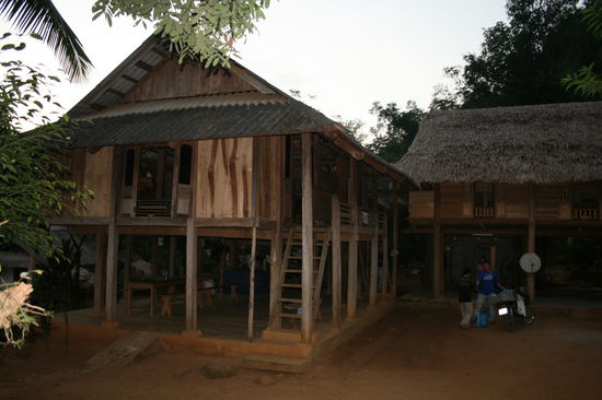 Haus - Hof der Gastfamilie