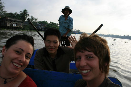 Susi, Khoa, Kapitaen, Andrea in Can Tho