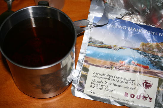 Am naechsten morgen wars dann doch Wein.
Lustiges Fruehstueck sag ich nur!!!