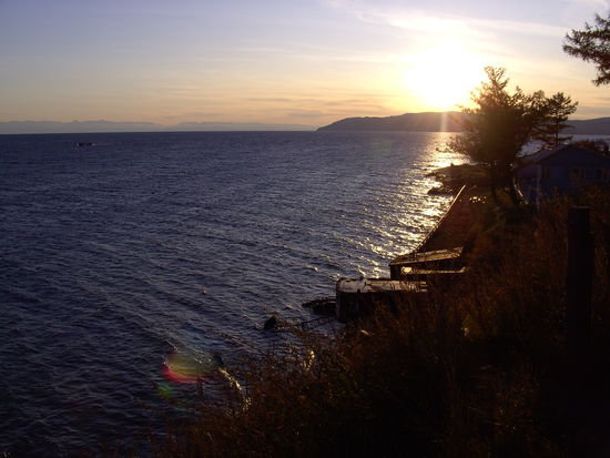 Sonnenuntergang am Baikalsee