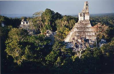 Tikal, Mayatempel