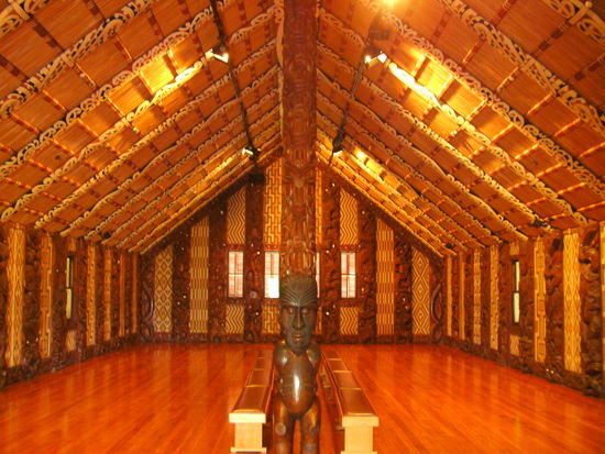 Maori-Versammlungshaus