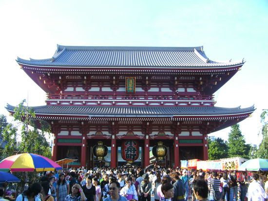 Eingang zum Sensoji-Tempel