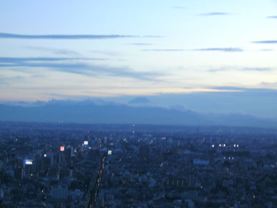 Fuji-San im Abendlicht