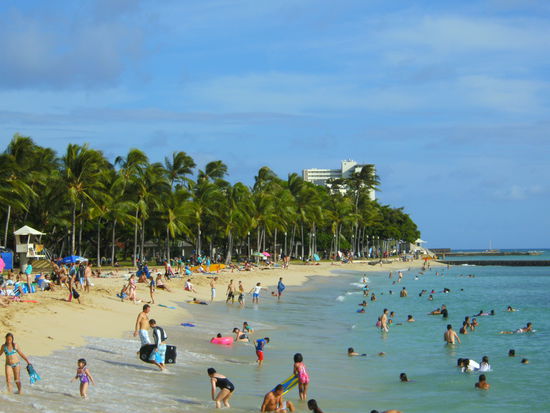 Queen's Surf Beach - quasi unser Hausstrand