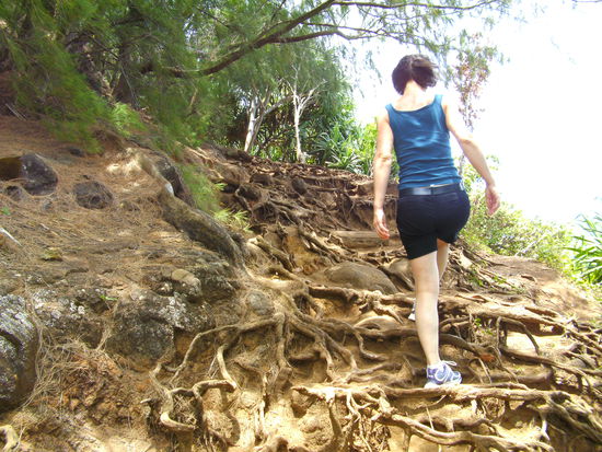 am Kalalau Trail