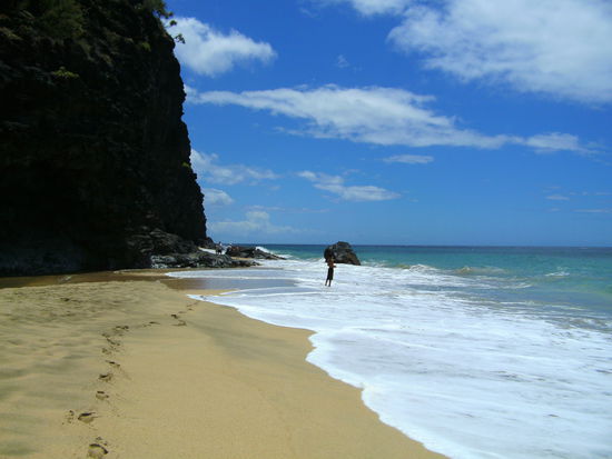 Hanakapi’ai Beach - unser heutiges Ziel