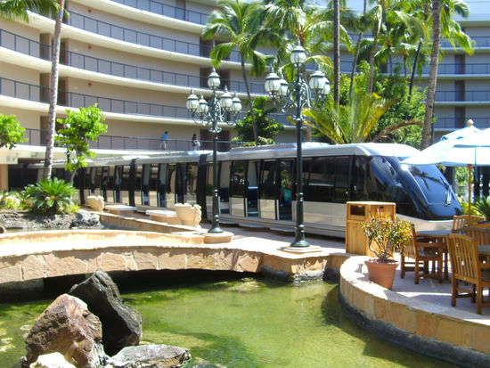 Hilton Waikoloa Village – die Hotelbahn